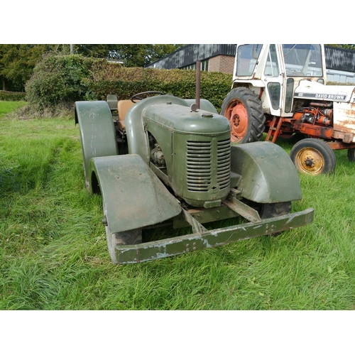 561 - David Brown AR4 4191 P27779 British army tug with David Brown winch and anchors. Ex Craig family res... 