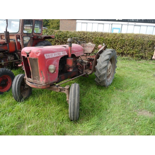 565 - David Brown 880 Implematic tractor. Reg. 303 SBJ