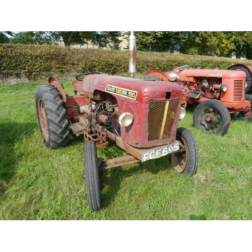 583 - David Brown 25 tractor Reg. FCF 695