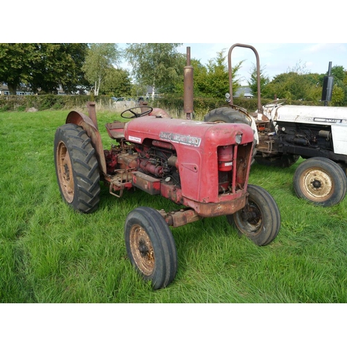 593 - David Brown 990 Implematic tractor, runs