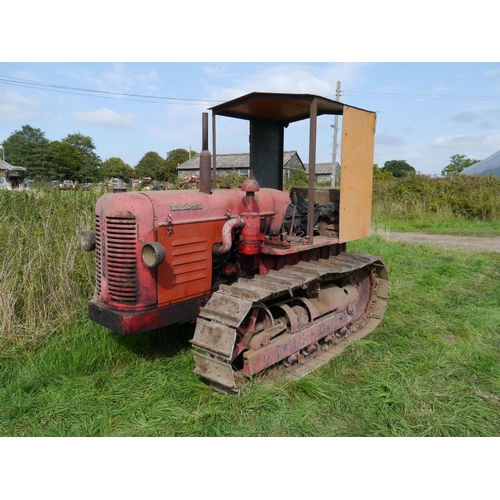 599 - David Brown Trackmaster 30 crawler tractor, starts and runs very well, tidy.