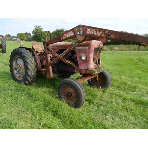 620 - David Brown 990 Selectamatic tractor, with loader, parts