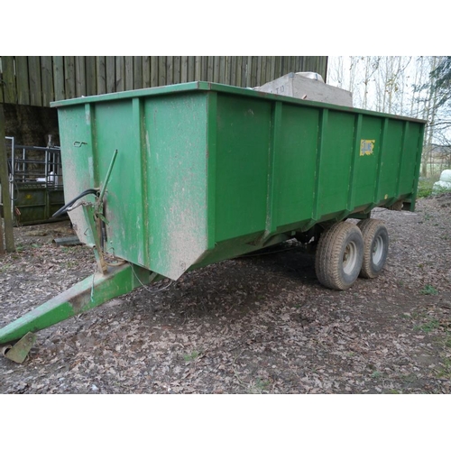 236 - Collins 10Ton tandem axle trailer