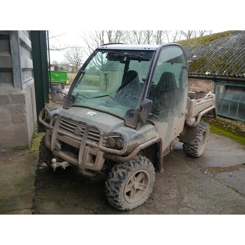 253 - John Deere 855D Gator, used on farm. Reg. CU64 CFJ