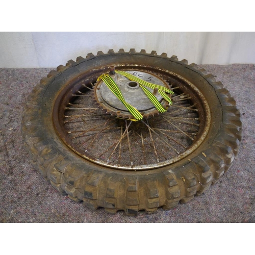 BSA B44 GP Wheel