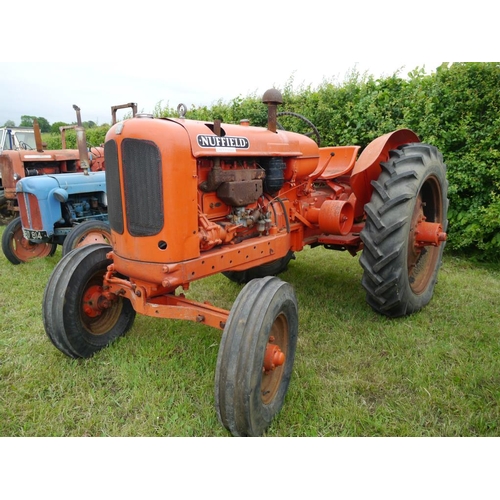 109 - Nuffield Universal 4 tractor. New tyres. Runs +VAT