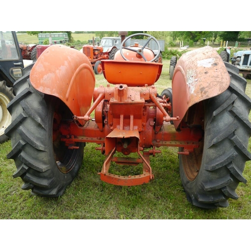 109 - Nuffield Universal 4 tractor. New tyres. Runs +VAT