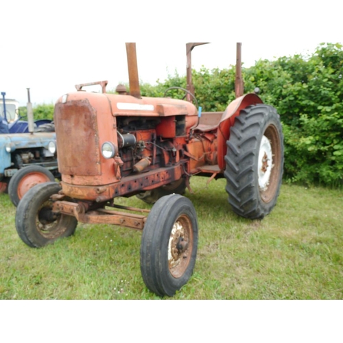 111 - Nuffield 10/60 tractor with roll bar. Runs. SN. 88159+VAT