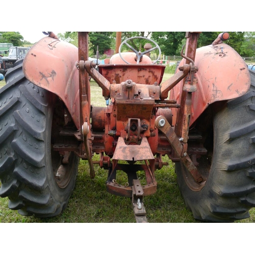 111 - Nuffield 10/60 tractor with roll bar. Runs. SN. 88159+VAT