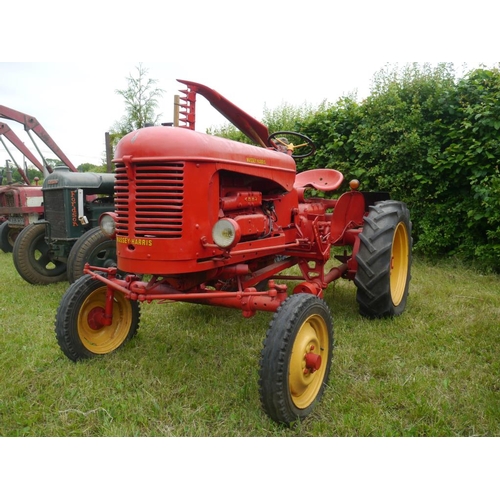 124 - Massey Harris Pony 820D with mid mounted cutter bar mower. Runs. SN. 507654+VAT