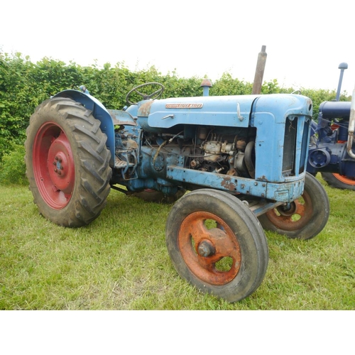 131 - Fordson Super Major tractor. Off farm condition. Runs. Reg. UUD 694+VAT