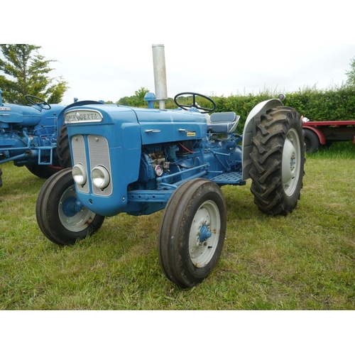 172 - Fordson Super Dexta tractor. Restored. Runs Reg. SKH 845B.  V5 +VAT