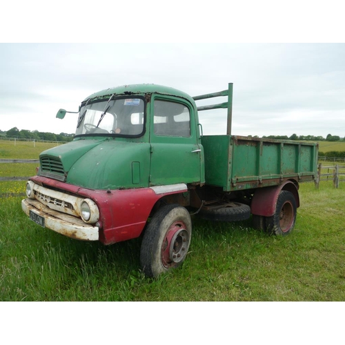 184 - Thames Trader tipper for restoration. 1964. Tax disc dating back to 1969. Very original.  Reg. 179 L... 