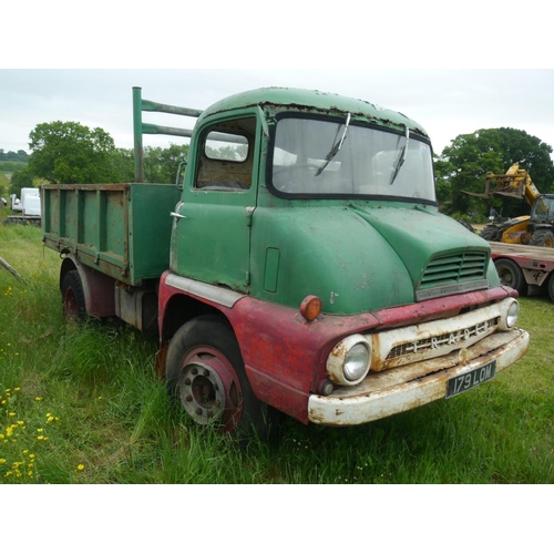 184 - Thames Trader tipper for restoration. 1964. Tax disc dating back to 1969. Very original.  Reg. 179 L... 