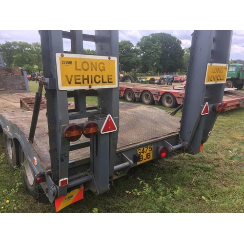 186 - Leyland Road train 20-33 lorry. 1990. 38000KG. With Rolls Royce engine on low load trailer. 325 Turb... 