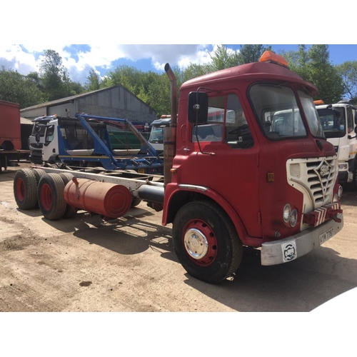 187 - Foden tractor unit with Gardner engine. Runs Reg AYM778T+VAT