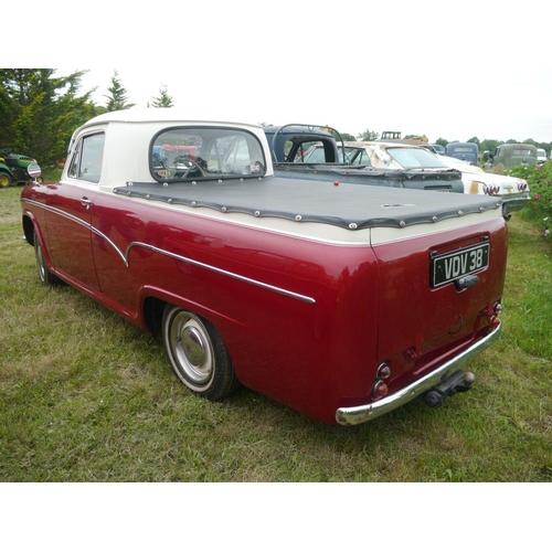 207 - Austin A60 pick up. 1970. Fully restored, 76494miles. Runs. C/w old MOT paperd and lots of history. ... 