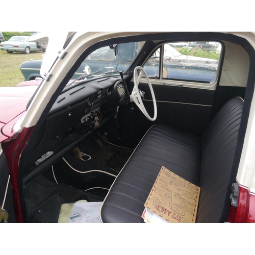 207 - Austin A60 pick up. 1970. Fully restored, 76494miles. Runs. C/w old MOT paperd and lots of history. ... 