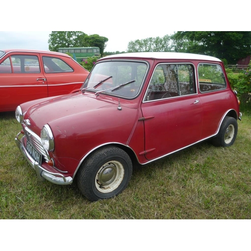 209 - Morris Cooper S MK1. 1964. Original, 1275cc. 66,043 miles. Runs. Registered colour change from Black... 