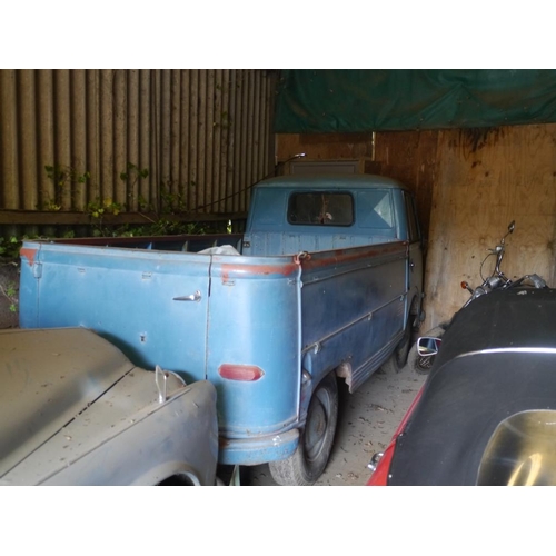 232 - Ford Taunus transit dropside pick up. 1961/65. Not regiustered in the UK. Imported from Greece. C/w ... 