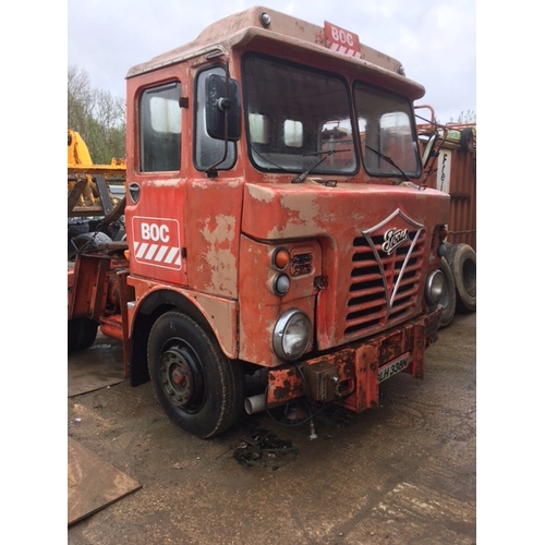 185 - Foden BOC 20-33 tractor unit with cummins engine. Reg GLH 338N+VAT