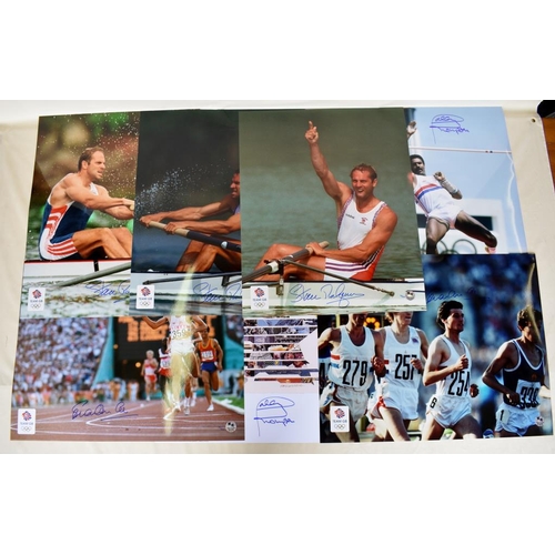 102 - Collection of signed Limited Edition photographs of Daley Thompson, Sebastian Coe, Steve Redgrave et... 