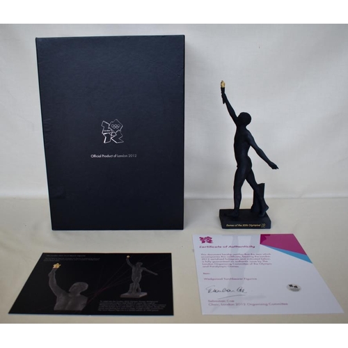 104 - London 2012 Wedgwood torchbearer figurine in box