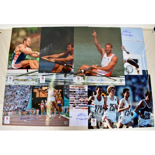 86 - Collection of signed Limited Edition photographs of Daley Thompson, Sebastian Coe, Steve Redgrave et... 