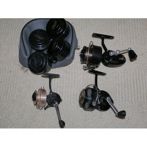 374 - 3 Fishing reels, Mitchell 300, Compac Bantam III, Spin-lite