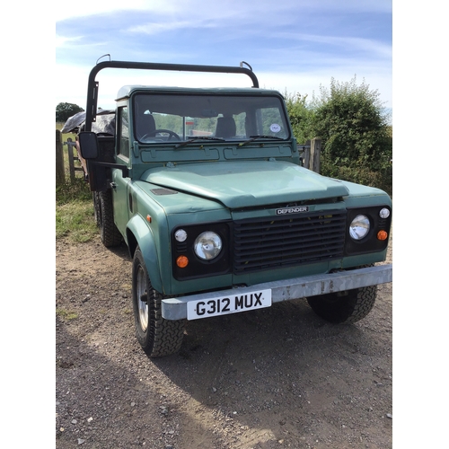 196B - Land Rover 6 wheel drive pickup with Perkins engine. Original engine and gearbox included. V5. Keys.... 