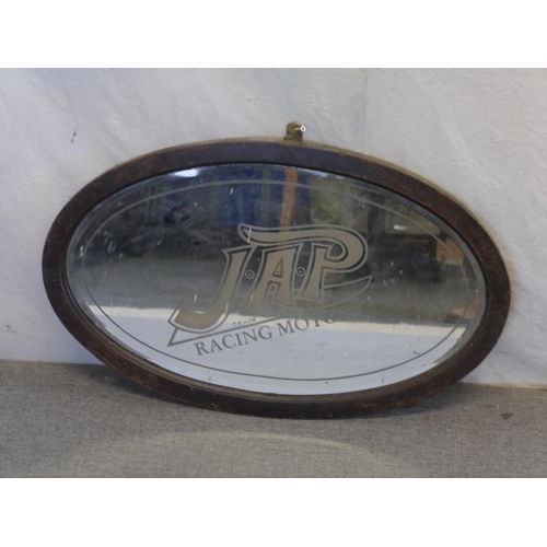 129 - JAP Racing Motors oval mirror 26