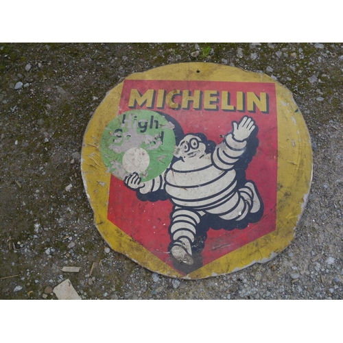 151 - Cardboard Michelin sign