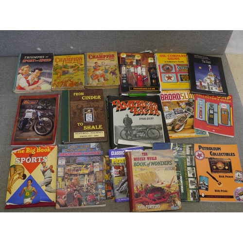 157 - Box of boys annuals and hardback books