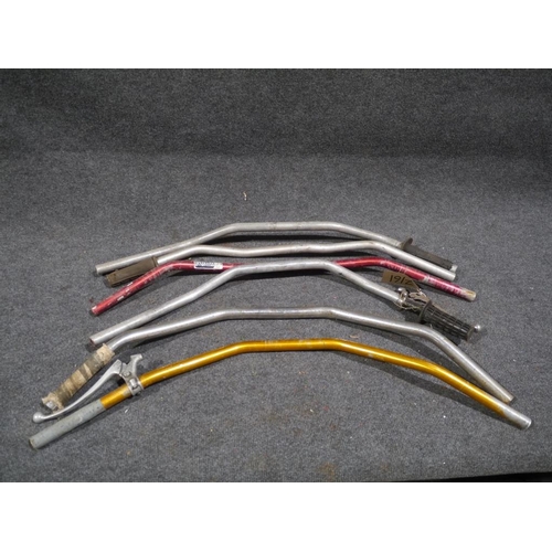 330 - 5 Assorted Renthal speedway/grasstrack handlebars and 1 set of 1