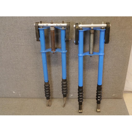 357 - 2 Sets of Hagon front forks