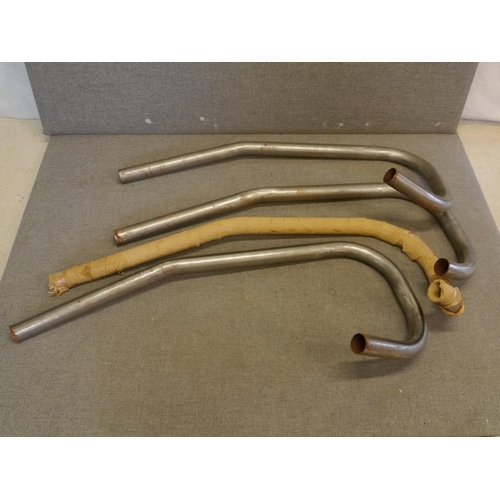 362 - 4 Assorted speedway/grasstrack exhaust pipes