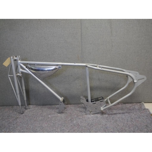 383 - Believed early Hagon speedway frame, forks and tank