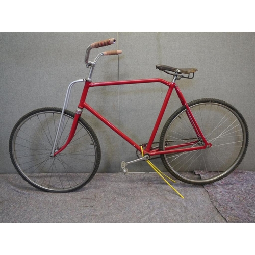 409 - Reproduction Phillip speedway bicycle with Middlemores saddle