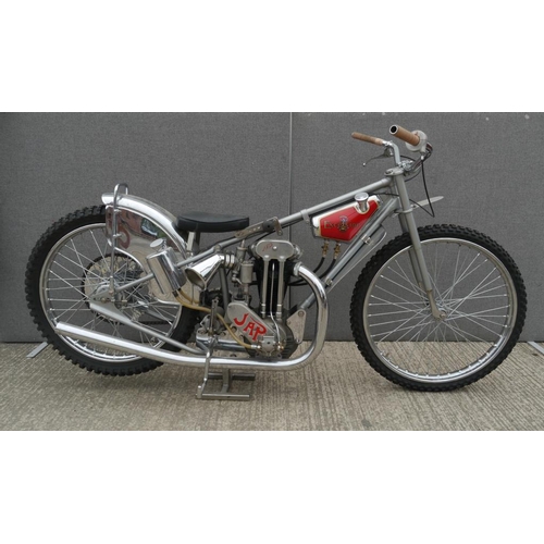 438 - Excelsior JAP MKIV 500cc short stroke speedway racing motorcycle. 1951. The arrival of the speedway ... 