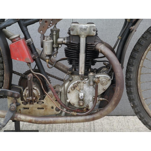 441 - Rudge Whitworth twinport speedway bike. 1930. In unrestored oily rag condition. Engine No.1930. The ... 