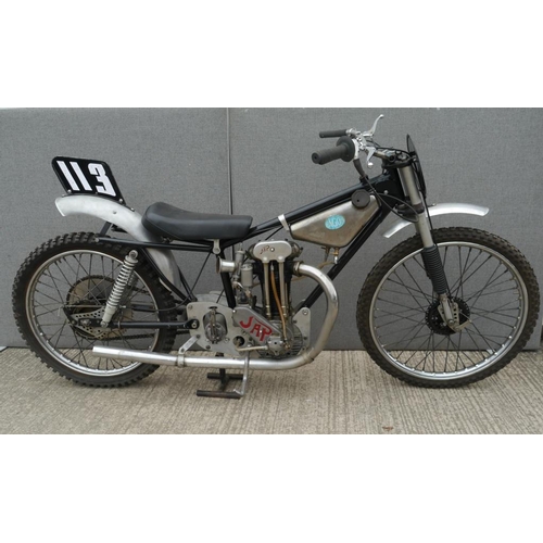 448 - Hagon 113 sandracer bike with JAP engine. Engine No. JOS/179598