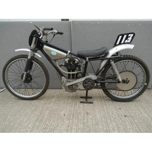 448 - Hagon 113 sandracer bike with JAP engine. Engine No. JOS/179598