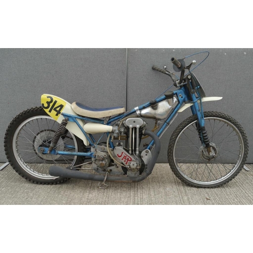 449 - Believed Hagon No.314 grasstrack bike with JAP engine. Engine No. JOS/U77946/4