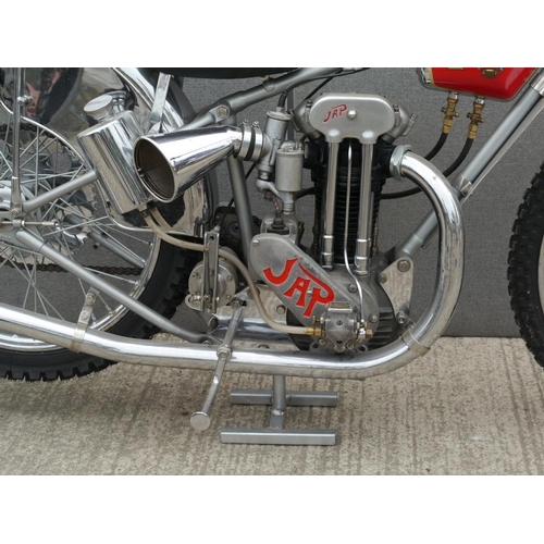 455 - Mk2 Excelsior speedway bike with JAP engine. 1948. Engine No. JOS/134169