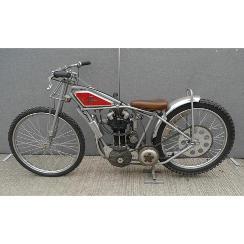 457 - 1947 Mk1 Excelsior speedway bike with JAP 500cc long 5 engine. Excelsior built this machine after th... 