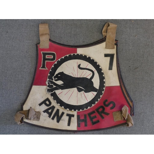 521 - Speedway racing jacket- Peterborough Panthers No.7