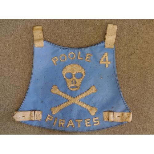 526 - Speedway racing jacket- Poole Pirates No.4