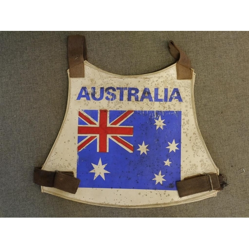 535 - Speedway racing jacket- Australia with flag