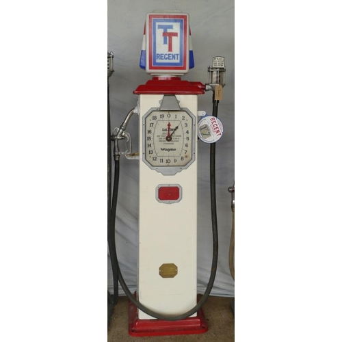 653 - Wayne Regent supersealed electric operated forecourt petrol pump. Model 863 SN. 0288