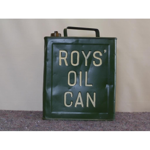 699 - 2 Gallon fuel can- Roy's oil can